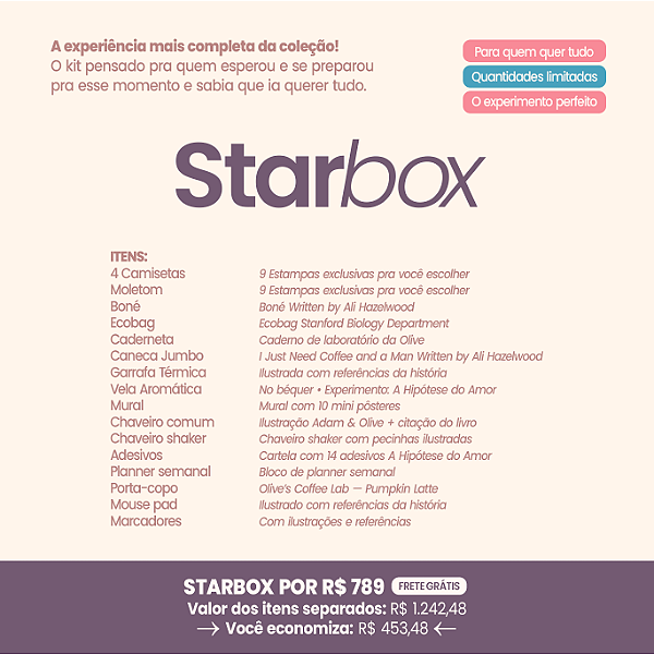 Starbox A Hipótese do Amor