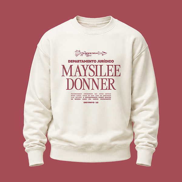 Moletom | Departamento Jurídico Maysilee Donner (Amanhecer na Colheita)