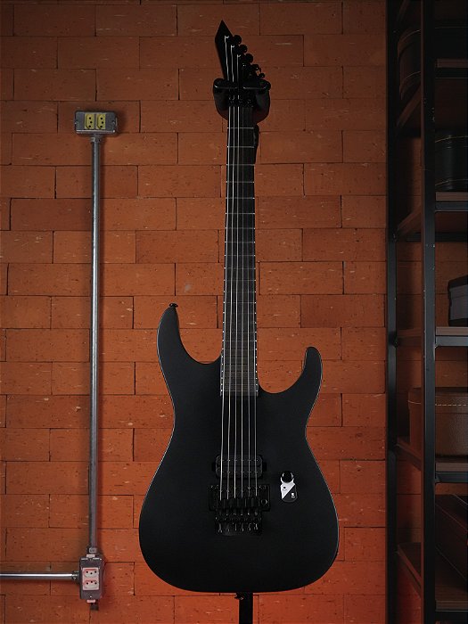 GUITARRA ESP LTD M BLACK METAL LMBKMBLKS - BLACK SATIN