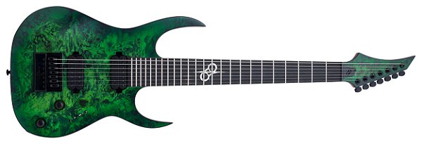 Guitarra Solar Ponte Evertune 7 Cordas S1.7 Lb - Lime Burst