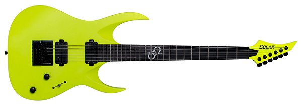 Guitarra Solar Ponte Evertune A1.6 Ln Lemon Neon Matte