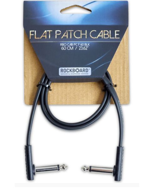 CABO PARA PEDAL ROCKBOARD 60 CM FLAT PATCH CABLE