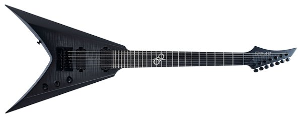 Guitarra Solar 7 Cordas V1.7fbb Flame Black Burst Matte - Evertune