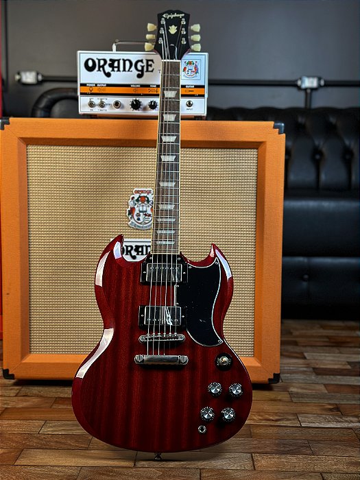 GUITARRA ELET EPIPHONE SG STANDARD 61 - VINTAGE CHERRY