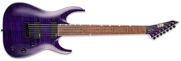 GUITARRA ESP LTD BRIAN (HEAD korn) WELCH-SH207 - SEE THRU PURPLE