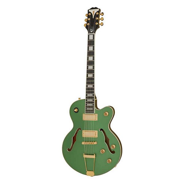 Guitarra Semi Acustica Epiphone Uptown Kat Es Emerald Green