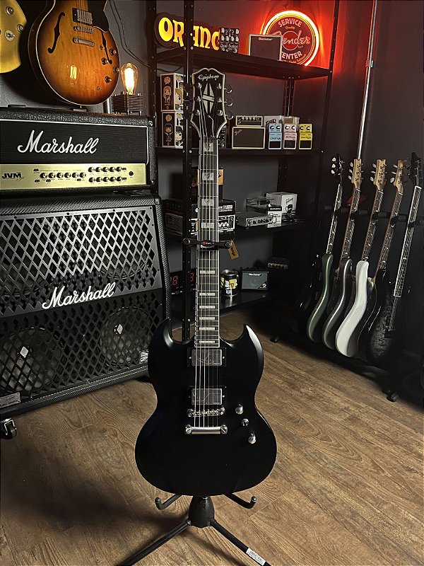 Guitarra Epiphone SG Prophecy Black Aged Gloss