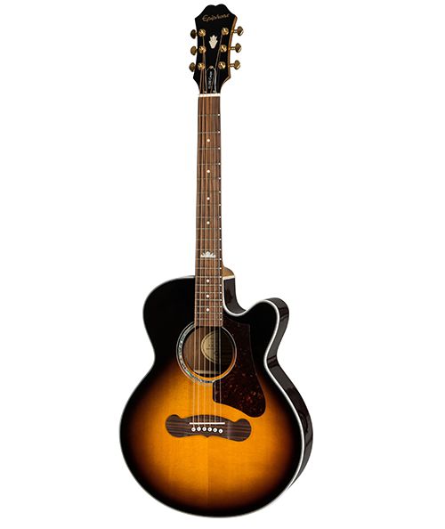 Violao Epiphone J-200 Ec Studio Parlor Solid Top - Vs