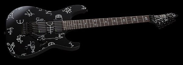 Guitarra Esp Ltd Kirk Hammett Signature Demonology - Black