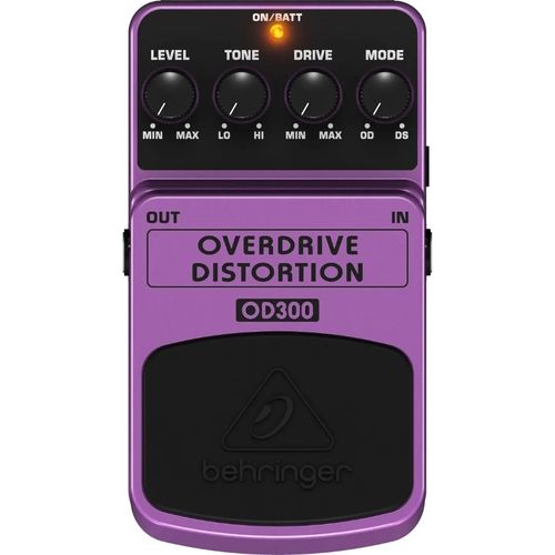 OD300 - PEDAL P/ GUITARRA - BEHRINGER