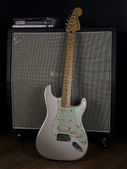 Guitarra Fender Stratocaster Deluxe Hss - Blizzard Pearl