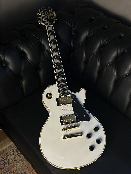 Guitarra Epiphone Les Paul Custom - Alpine White