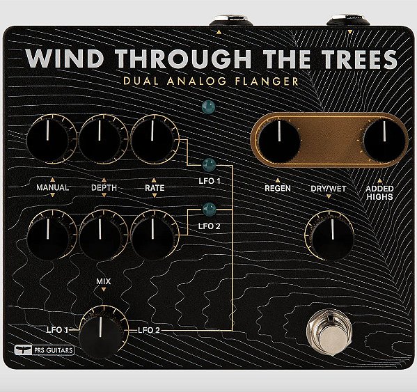 PEDAL PRS WIND THROUGH THE TREES  - DUAL ANALOG FLANGER