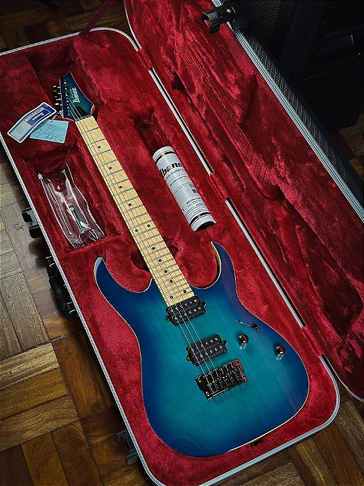 Guitarra Ibanez RG652AHMFX-NGB Prestige made in Japan