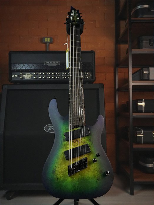 GUITARRA ELETRICA 8C CORT- KX508MS II MBB - HUMBUCKER - PONTE FIXA