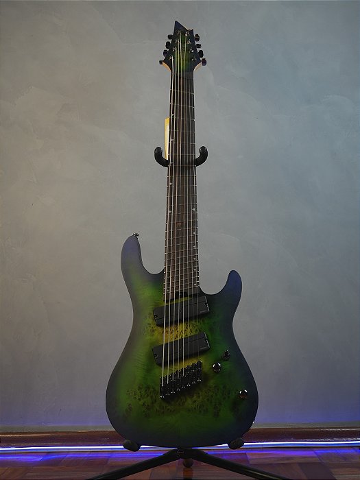 GUITARRA ELETRICA 8C CORT- KX508MS II MBB - HUMBUCKER - PONTE FIXA