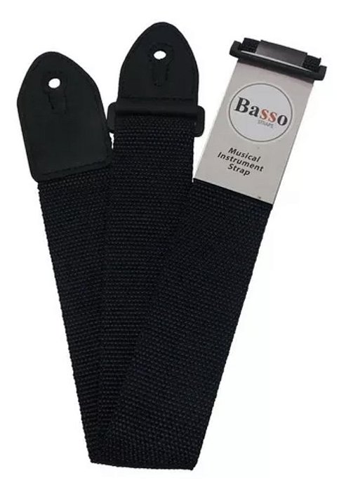 CORREIA BASSO NY 01 PRETO NYLON