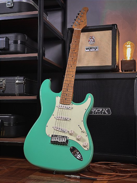 GUITARRA STRATOCASTER BENSON - HARDY 901 - SURF GREEN