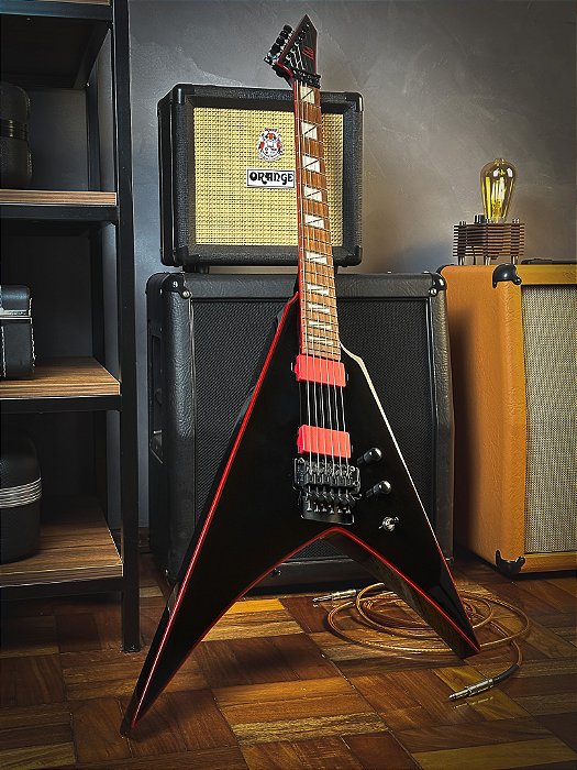 GUITARRA ESP LTD GARY HOLT GHSV200 - BLACK
