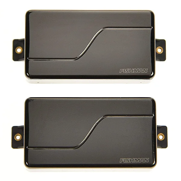 SET CAPTADORES FISHMANFLUENCE MODERN 3 HUMBUCKER BLACK NICKEL