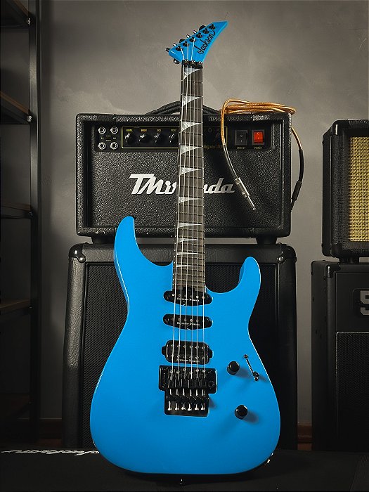 Guitarra Jackson American Series Soloist SL3 - Riviera Blue - USA
