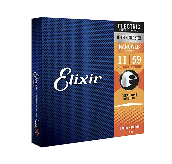 ENCORDOAMENTO 011 MEDIUM 7C C/ REVEST NANOWEB 12106 ELIXIR