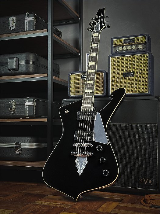 Guitarra Ibanez Paul Stanley Ps60-bk - Humbucker - Ponte Fixa