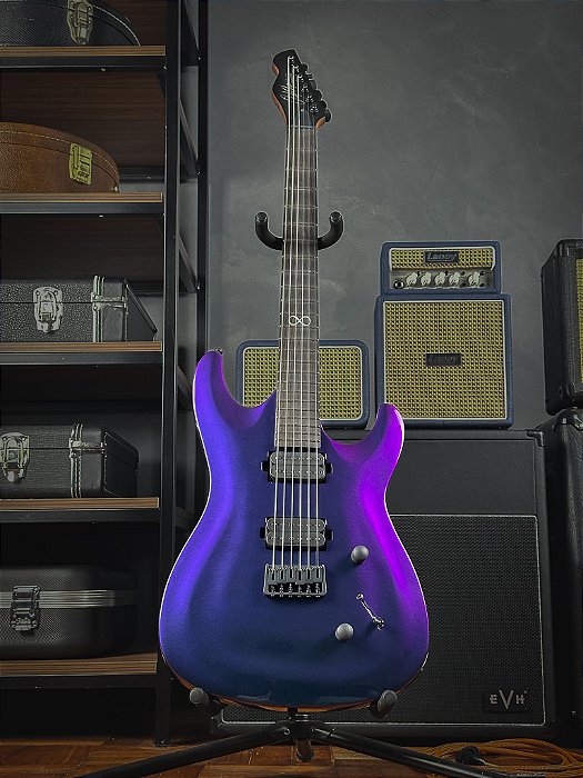 Guitarra Chapman ML1 Pro Modern Morpheus Purple Flip Gloss