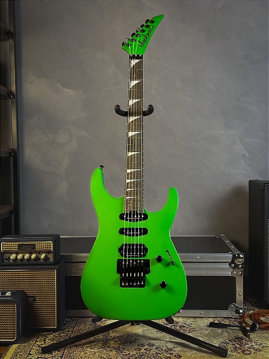 Guitarra Jackson American Series Soloist Sl3 Slime Green - USA