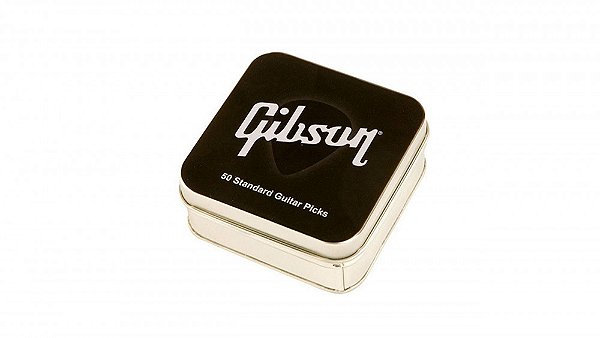 Palheta Celuloide Gibson Aprgg50 74h - Heavy (Pack 50 Lata)