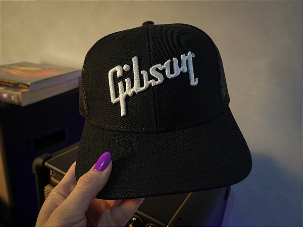 Bone Gibson Classic Trucker Ga-blktrht - Black