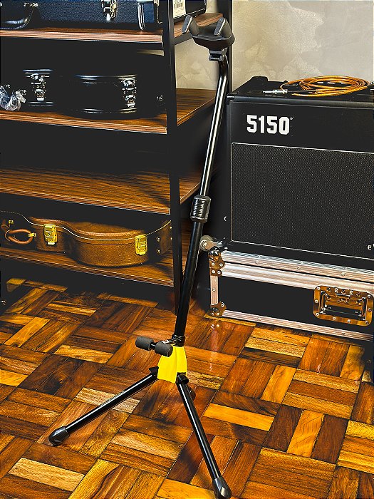 Suporte P/guitarra C/ Auto Trava Gs412b Plus Hercules