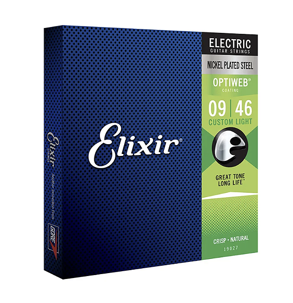 Encordoamento 009 Custom Light Optiweb 19027 Elixir