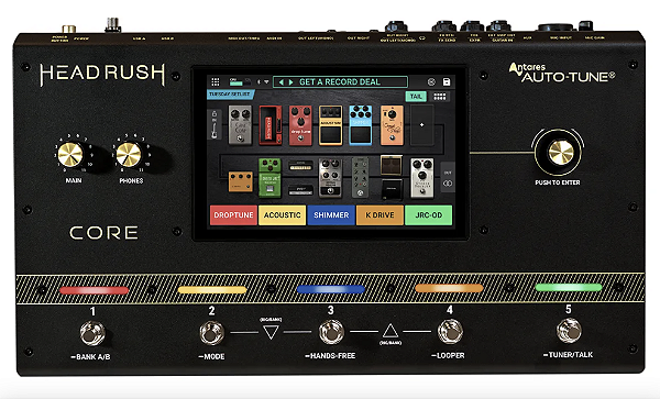 Pedaleira Para Guitarra HeadRush Core