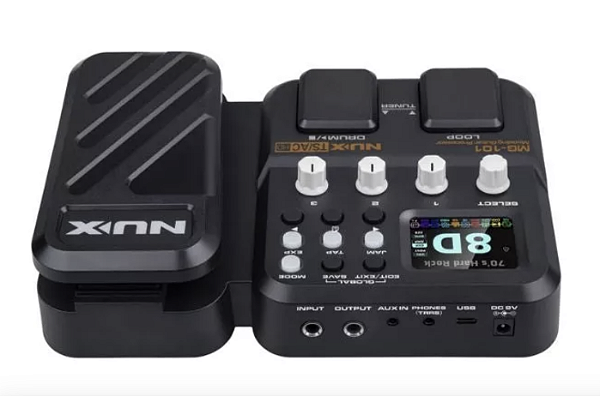 Pedaleira Nux Para Guitarra Mg101