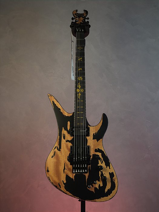 Guitarra Schecter Synyster Custom-s Relic w/case