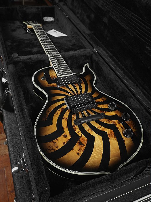 Guitarra Wylde Audio Odin Grail Buzzsaw Charcoal Burst#4539