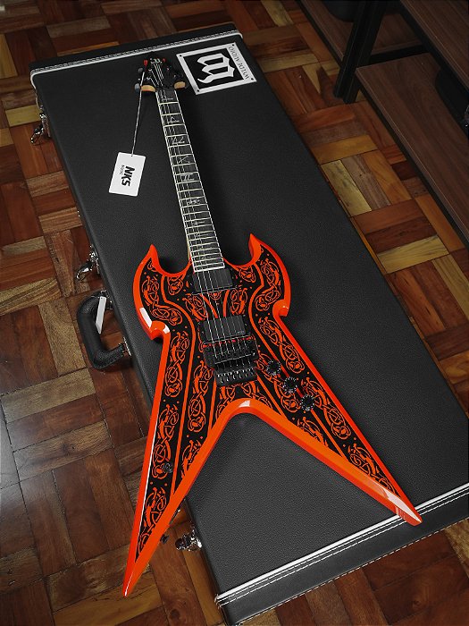 Guitarra Wylde Audio Warhammer FR Norse Dragon Pinstripe #4580