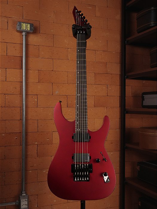 Guitarra Esp Ltd M-1000 - Candy Apple Red Satin - Com Case
