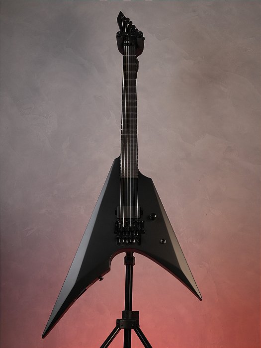 Guitarra Esp Ltd Arrow Black Metal - Black Satin