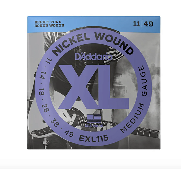 Encordoamento Daddario Guitarra Exl115-b+pl011