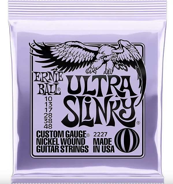 Encordoamento 010-048 Ultra Slinky Niquel P02227 Ernie Ball