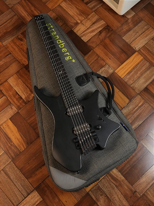 Guitarra Strandberg Boden Nx Plini Neck-Thru Black