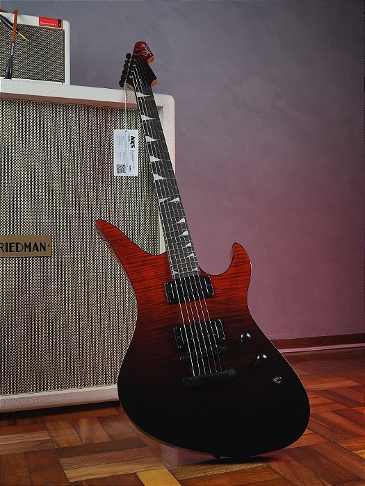 Guitarra Schecter Avenger Standard Blood Burst #3963 Cn