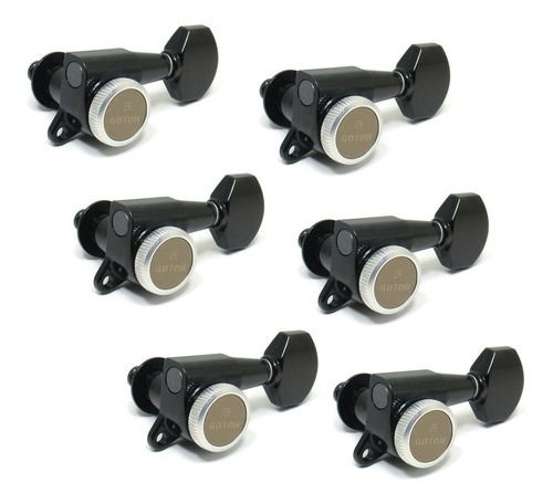 Tarraxas Com Trava Gotoh Sg381 07 Mgt 6 Linha Black