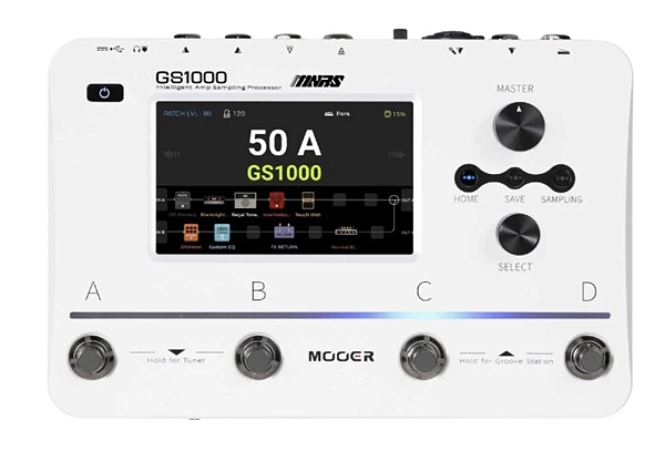 Pedaleira P/ Guitarra Mooer Gs1000