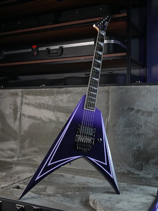 Guitarra Ltd Alexi Laiho Hexed Purple Fade W/ Pinstripes