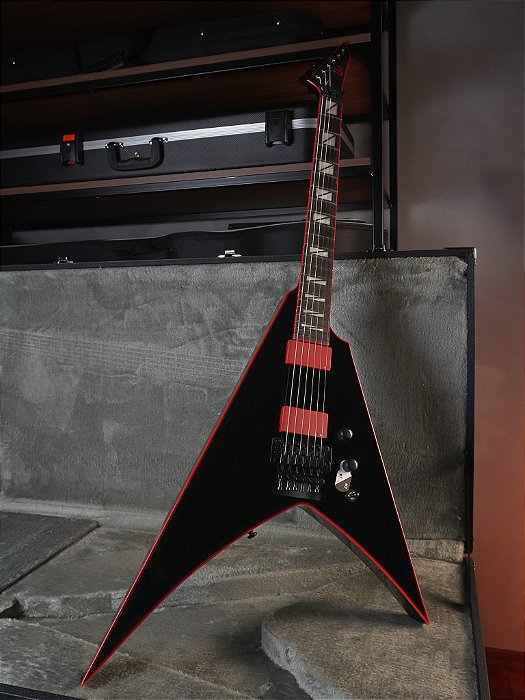 Guitarra Esp Ltd Gary Holt Ghsv - Black - Emg - Case