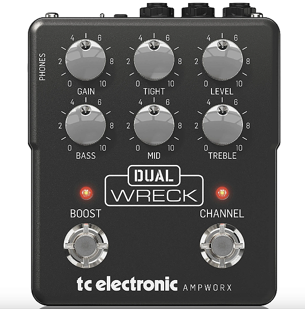 Pedal Pre Amp Tc Electronic - Dual Wreck Preamp