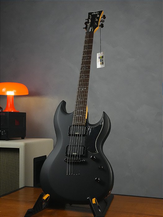 Guitarra Schecter Demon S-ii Satin Black (Bks)#3664 Idn